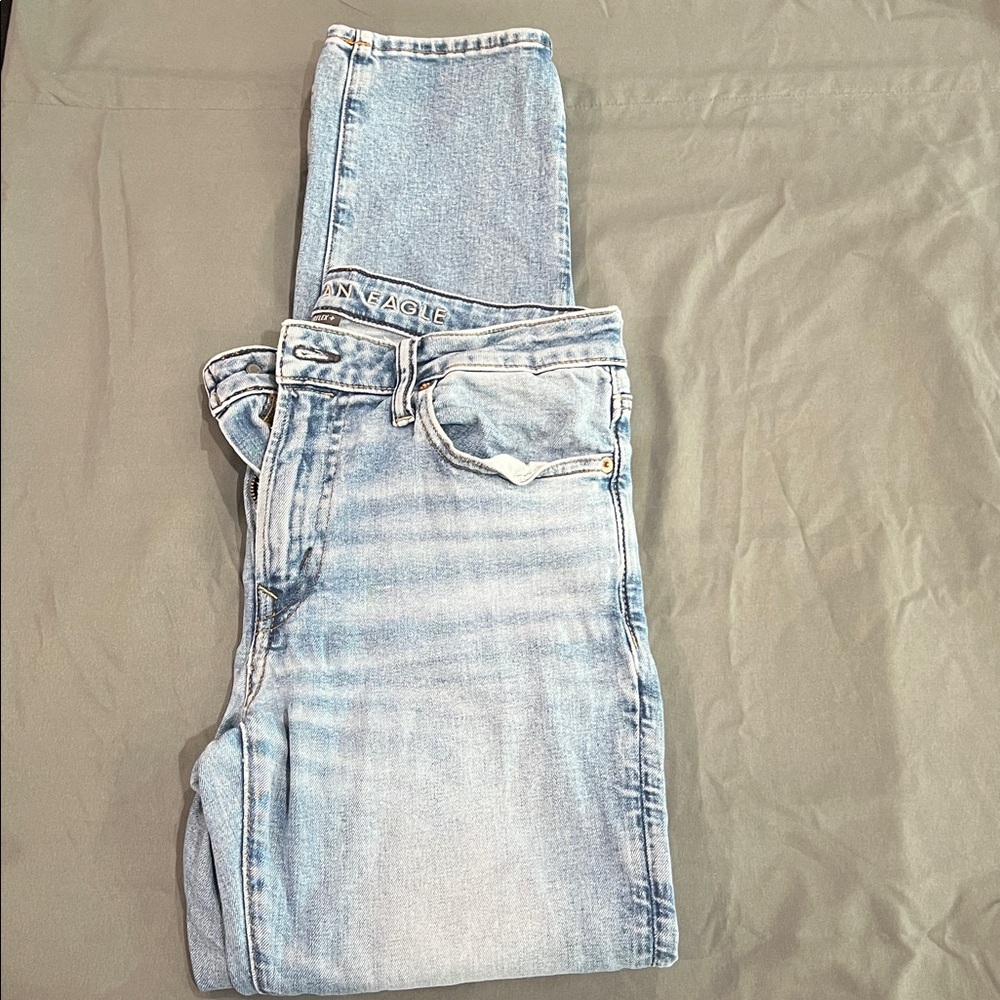 American Eagle Outfitters Airflex Light Wash Jeans
